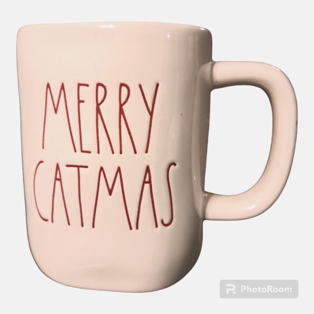 Rae Dunn Merry Catmas Mug